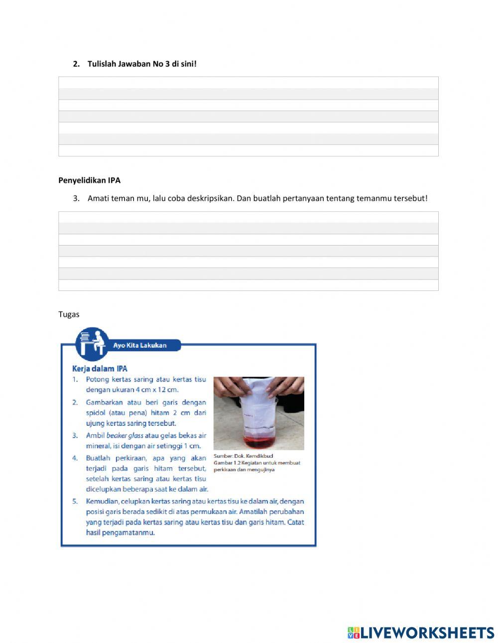 LKPD Kelas 7 3.1 pengamatan IPA