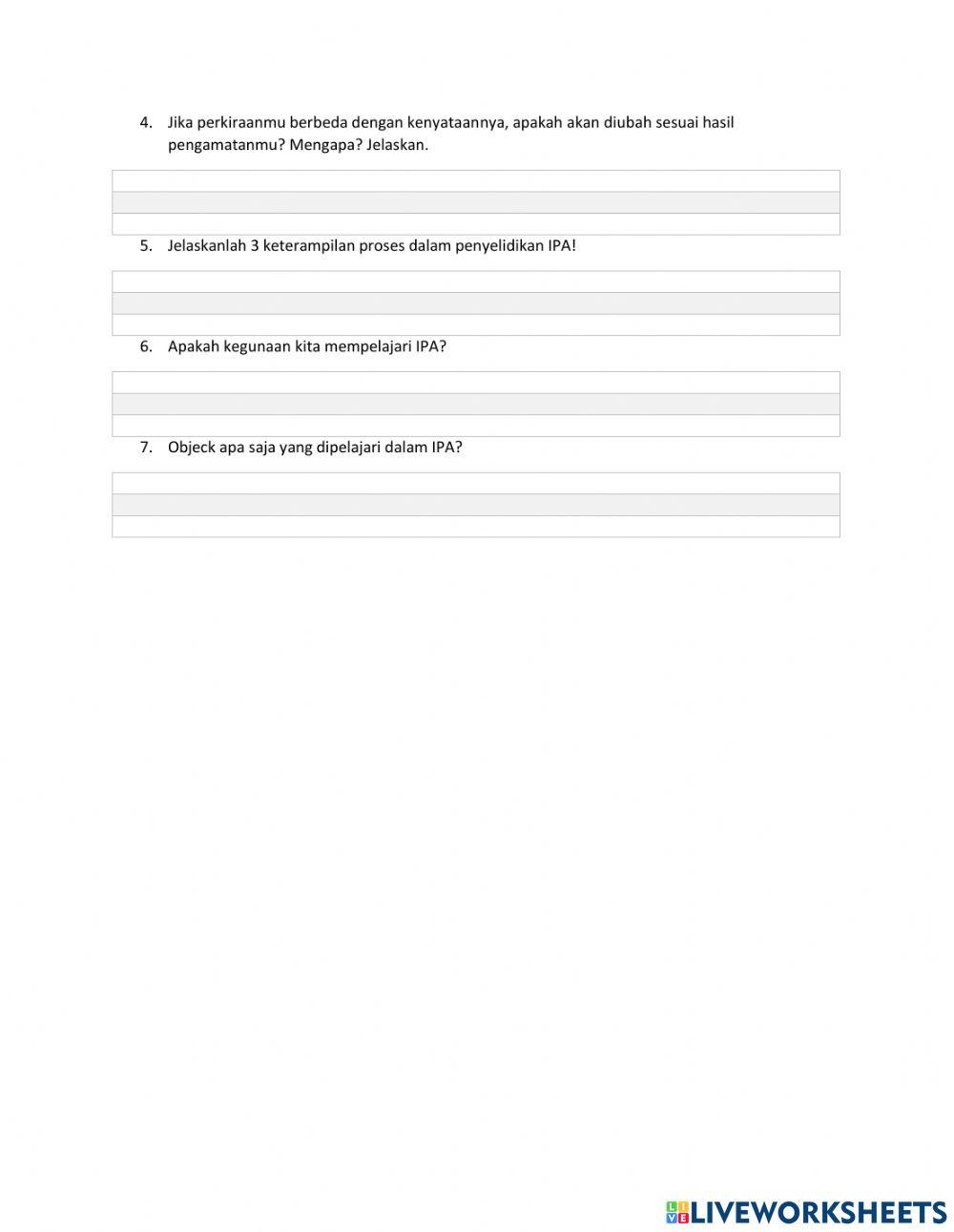 LKPD Kelas 7 3.1 pengamatan IPA