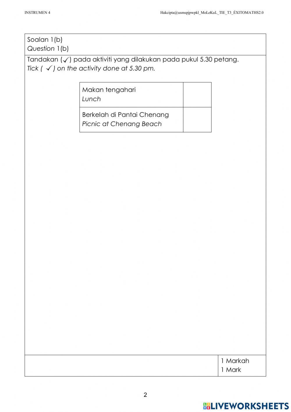 TIE math t3 ins4 part 1
