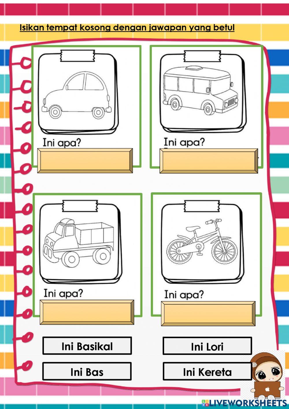 BM 3 - KENDERAAN DI DARAT