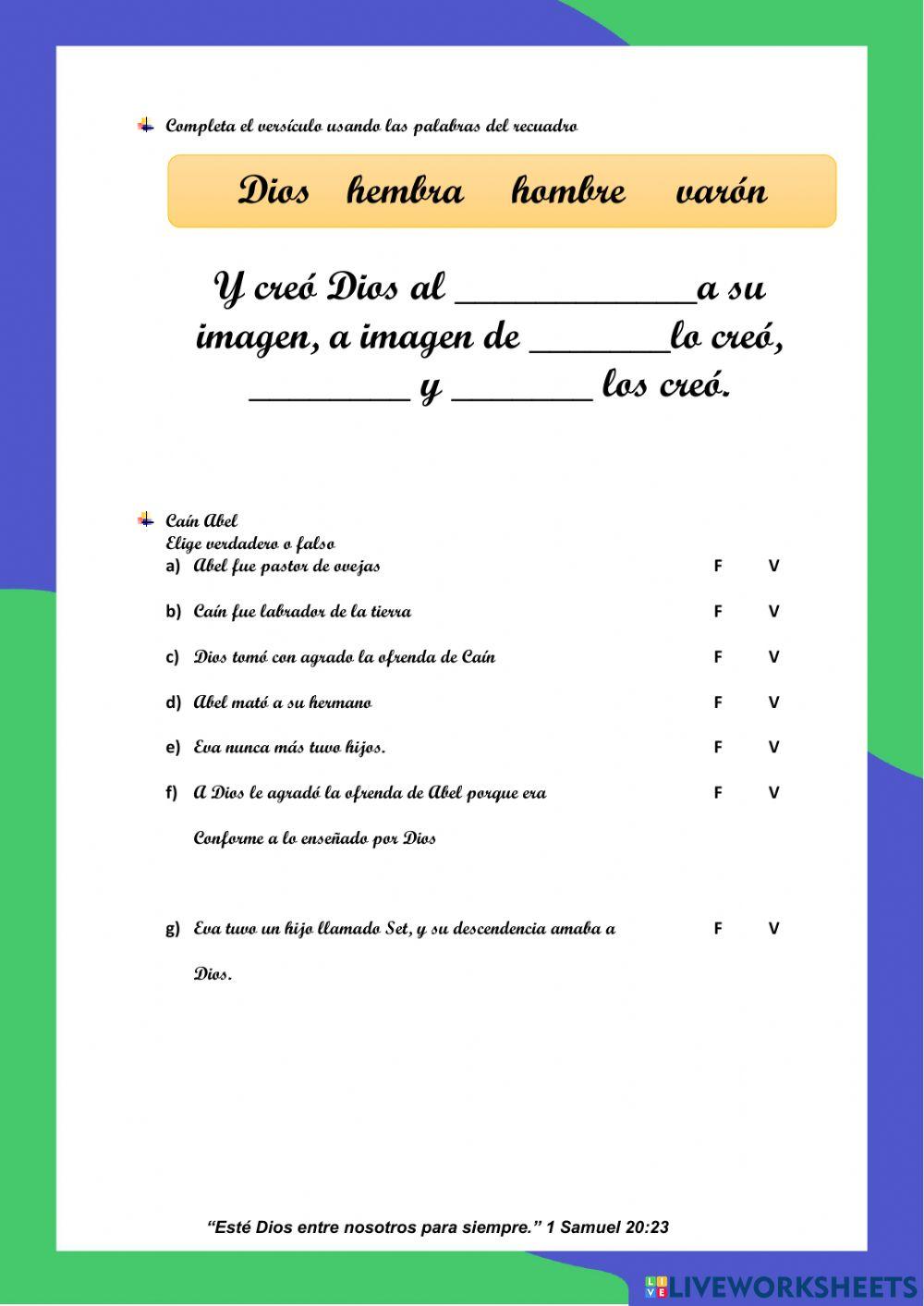 Practica de educacion cristiana