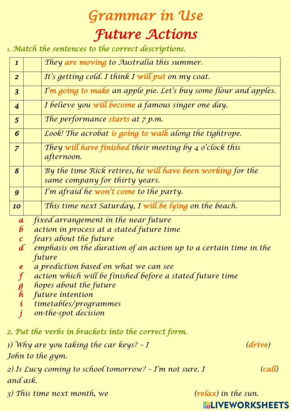 Spotlight 10 (Grammar in Use)