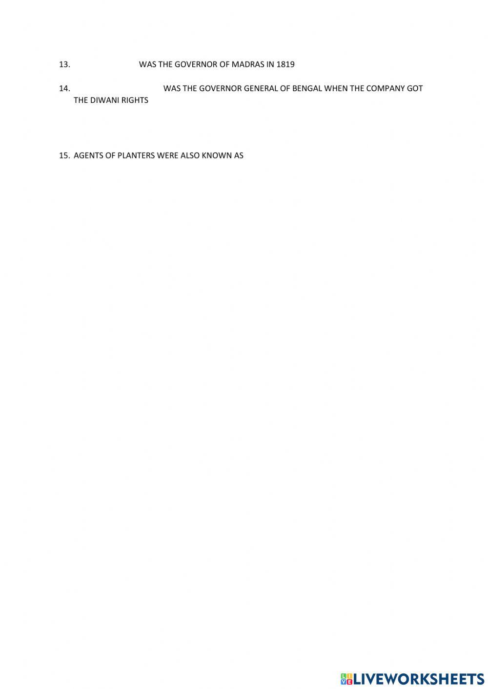 Ruling the countryside