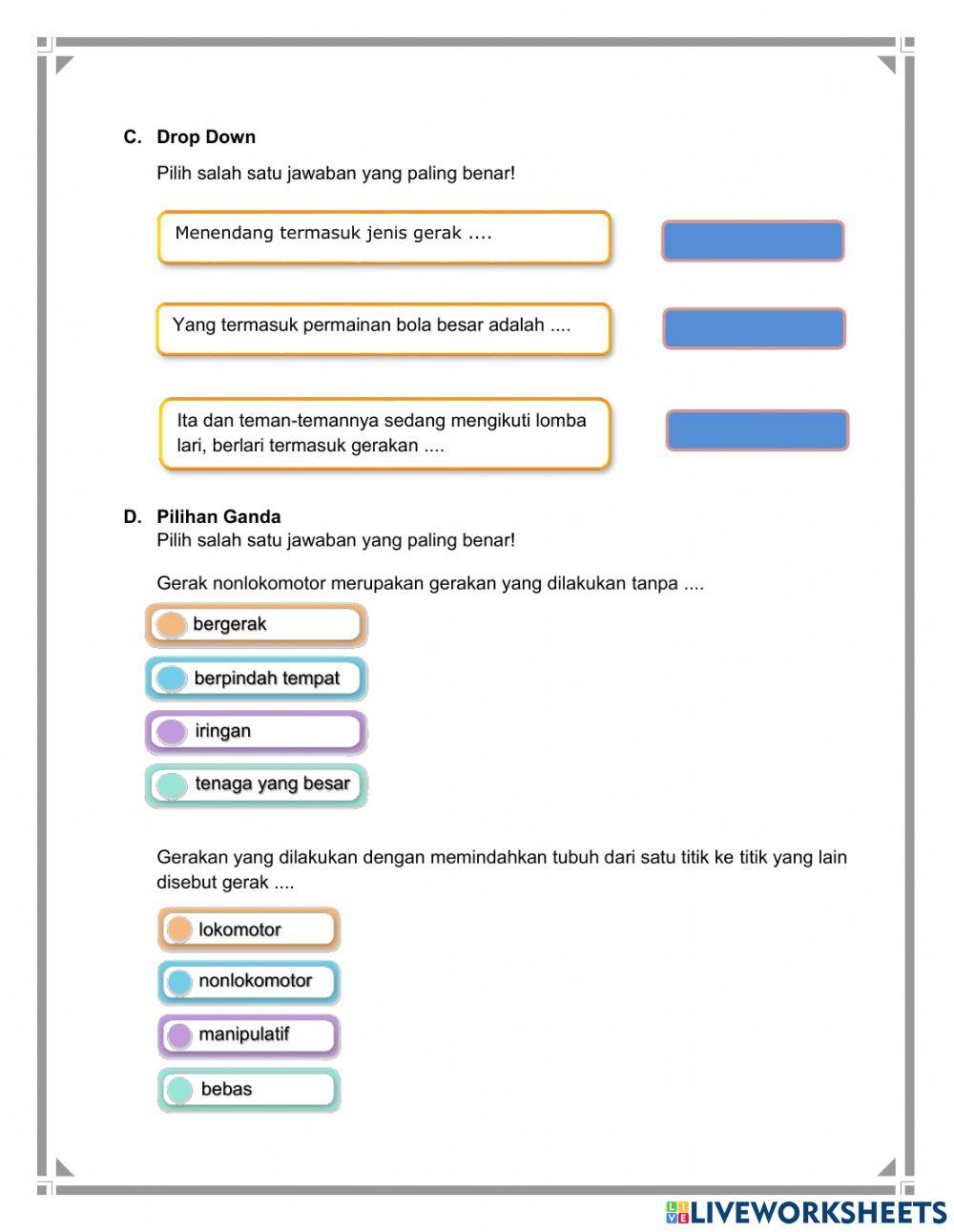 Gerak dasar permainan bola besar