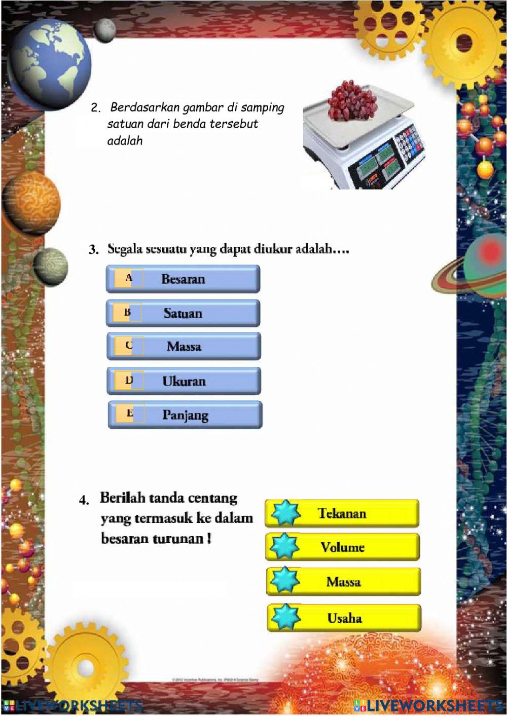 Besaran,satuan, dimensi