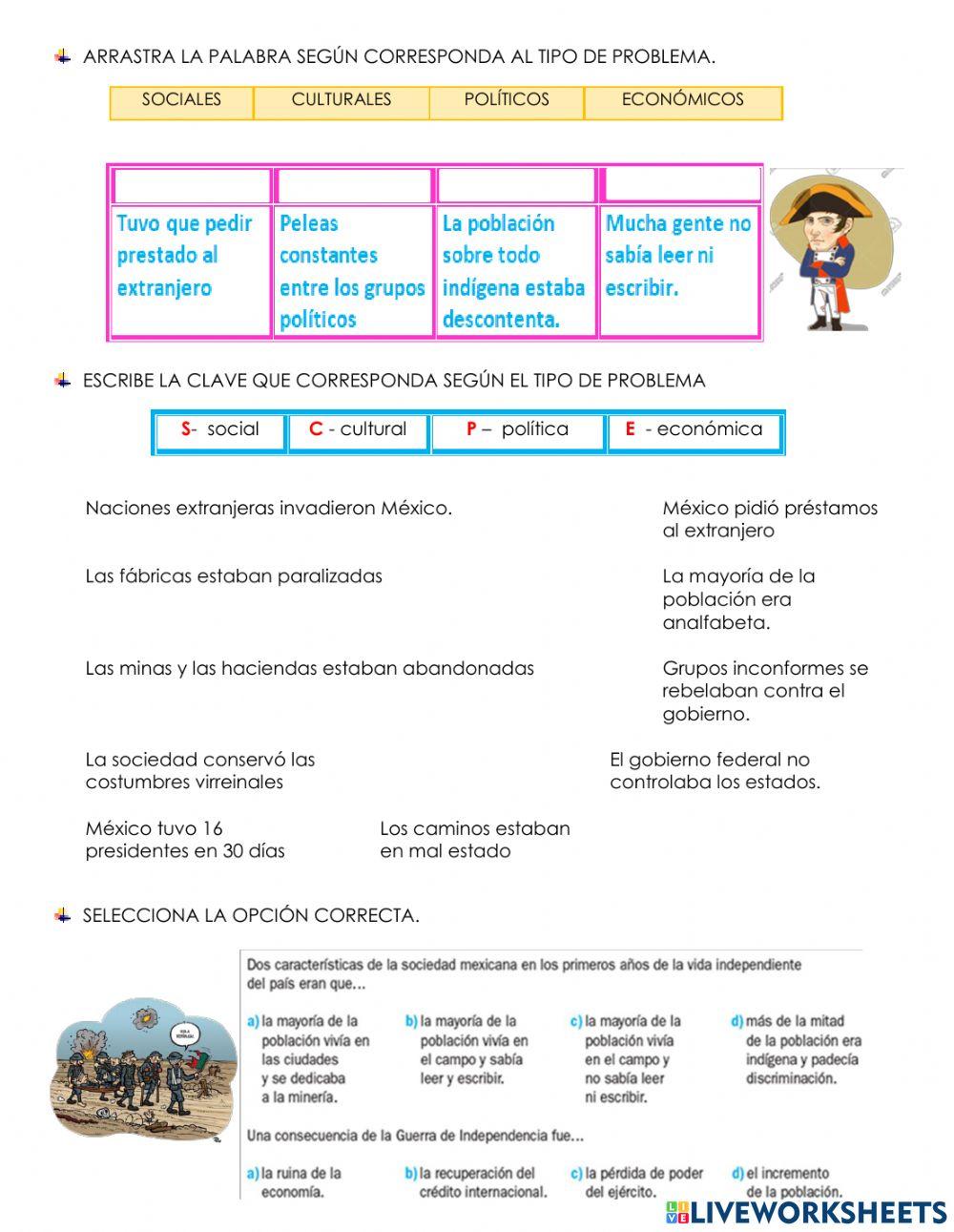 México al termino de laindependencia