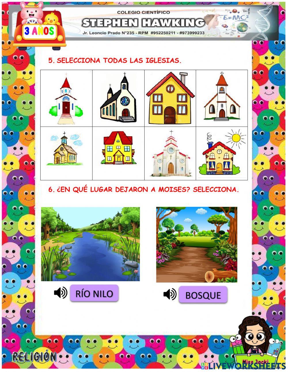 Examen Bimestral II Religión