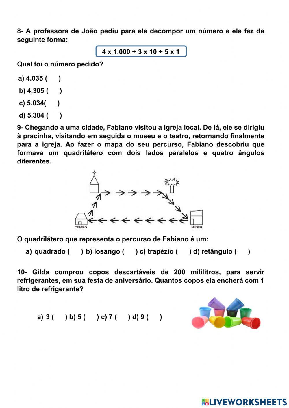 Olimpíada de matemática