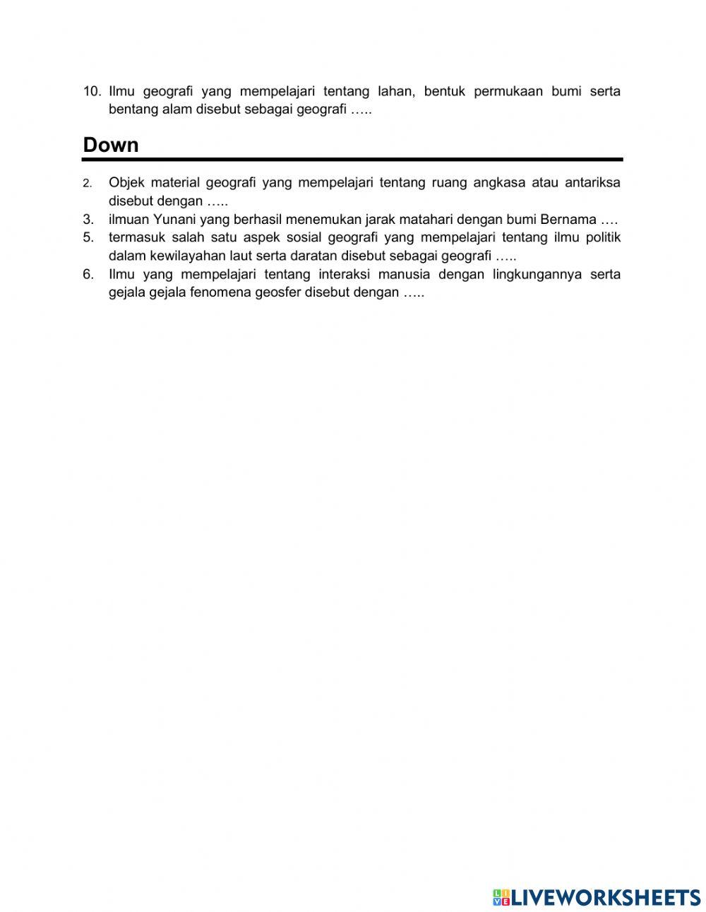 TTS konsep dasar geografi