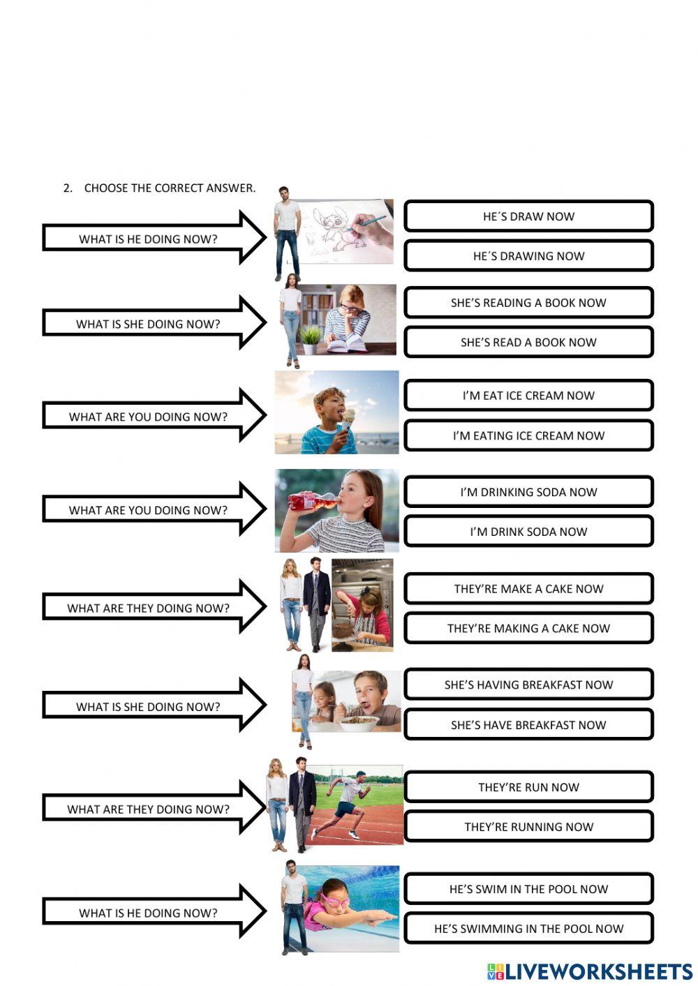 4to Evaluación II bimestre (Inglés)