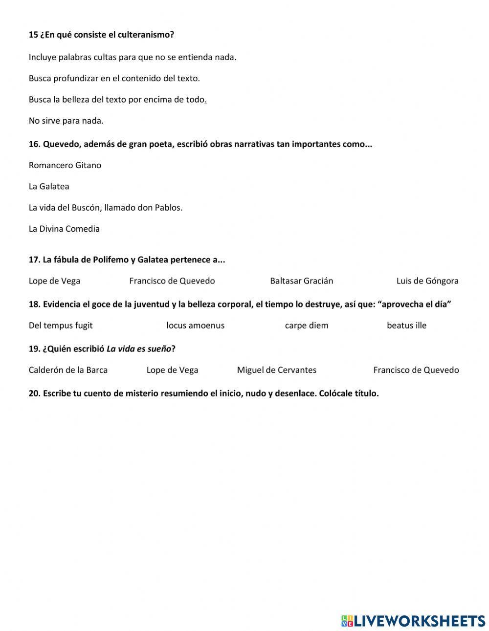 Evaluación de comunicación