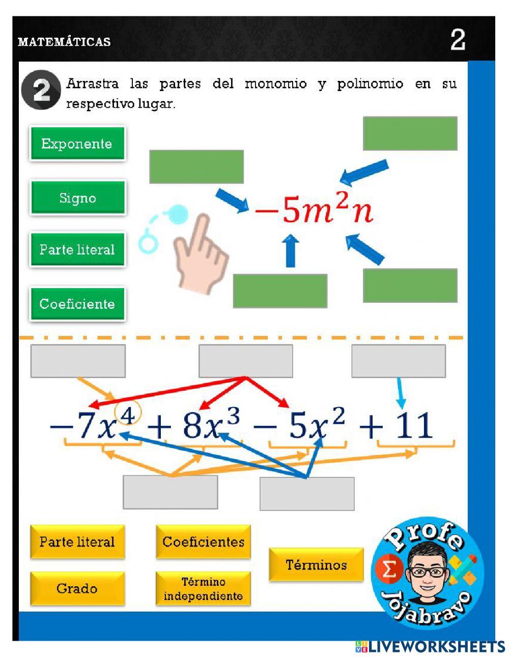 Expresiones Algebraicas