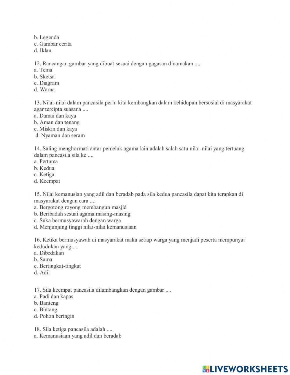 Kelas 5 bimbel an nafii