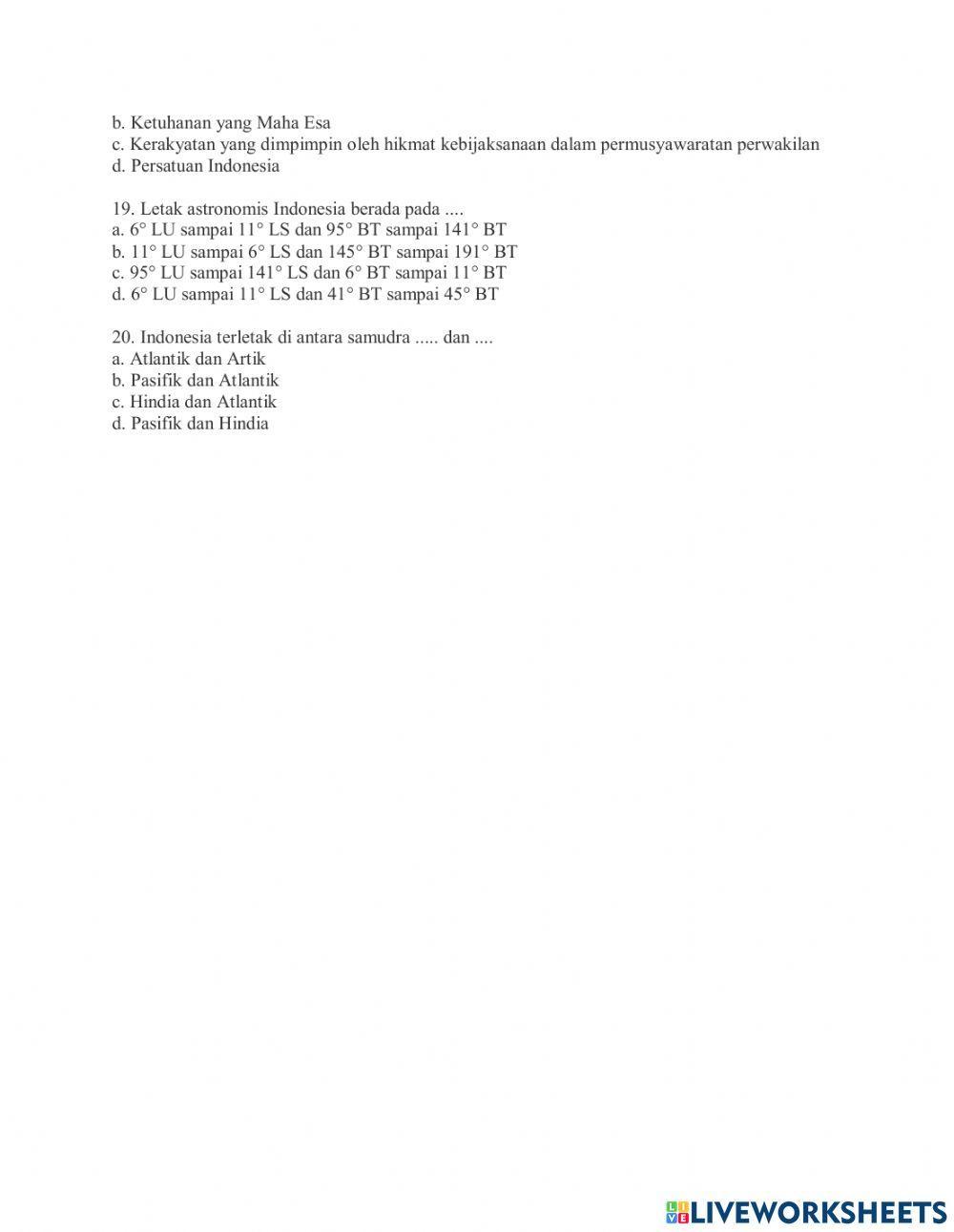 Kelas 5 bimbel an nafii