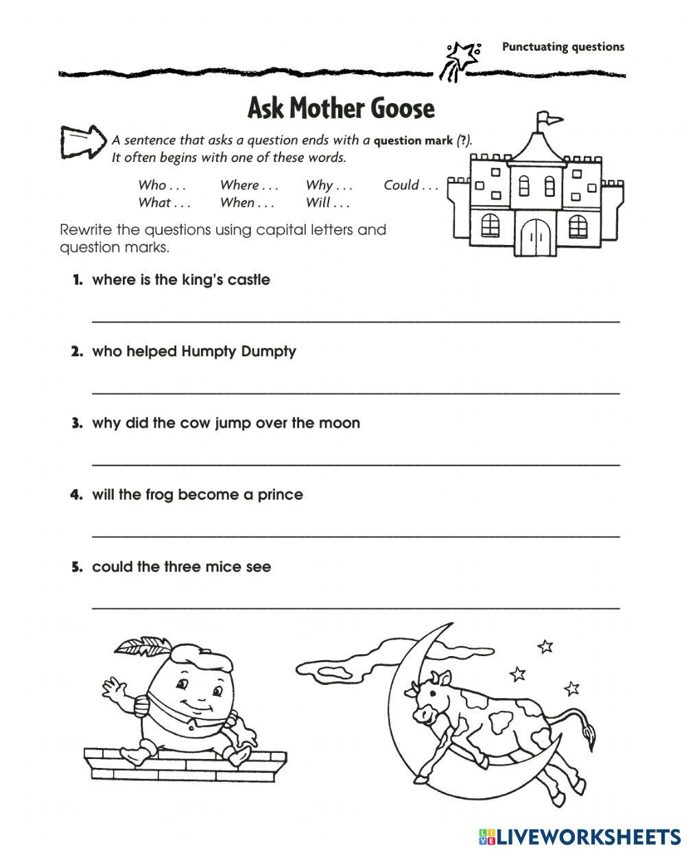 Punctuating Questions