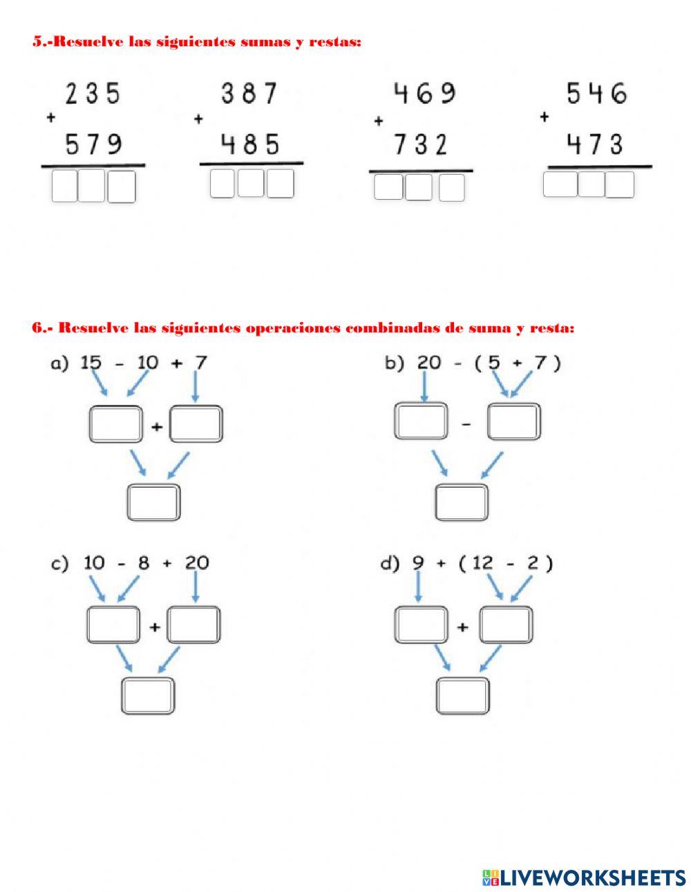 Evaluacion de matematica
