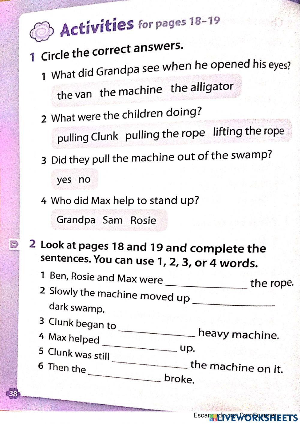 A Machine for the Future, pages 18 and 19