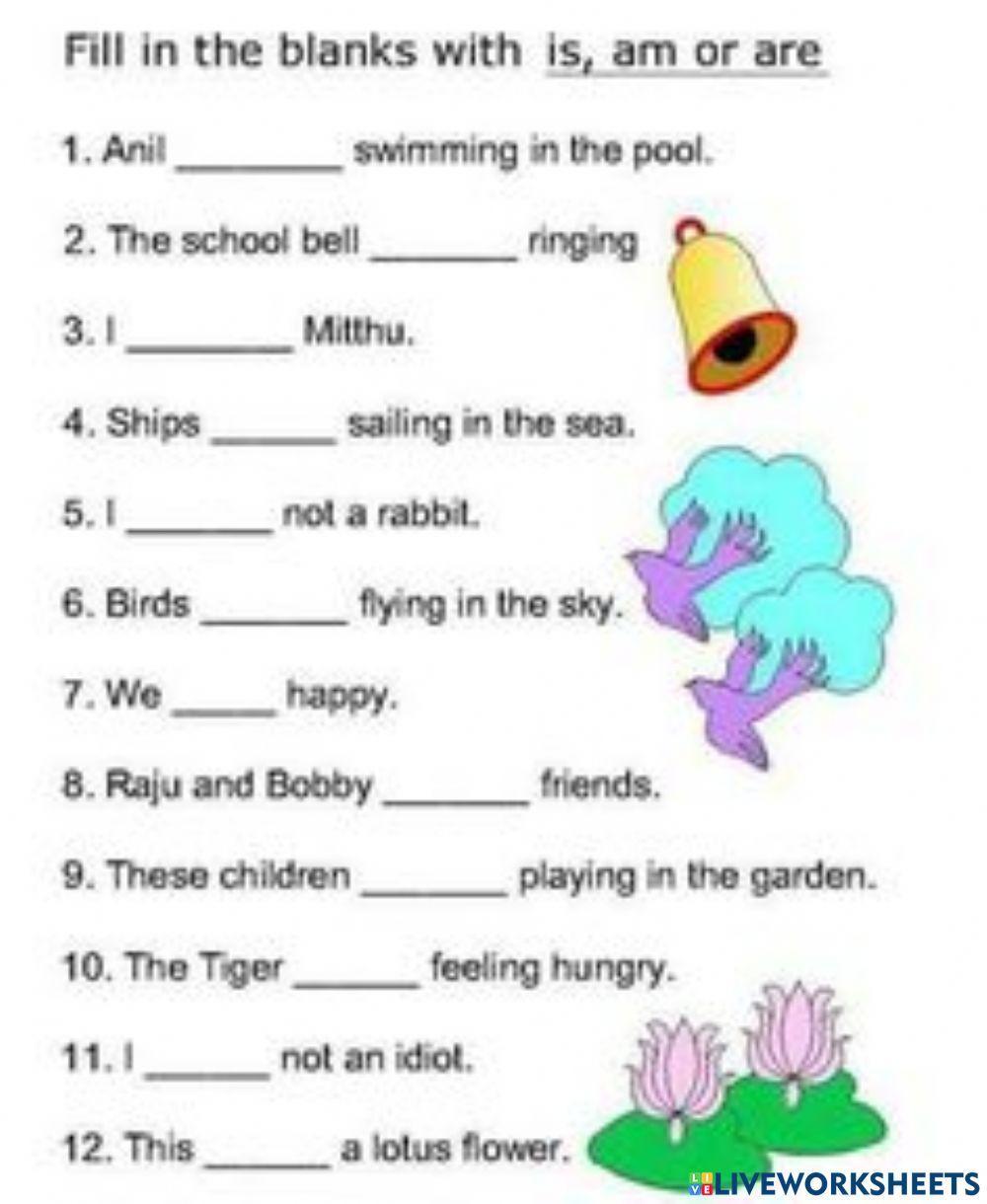 English grammar online exercise for grade 2 | Live Worksheets english-grammar-online-exercise-for-grade-2-live-worksheets
