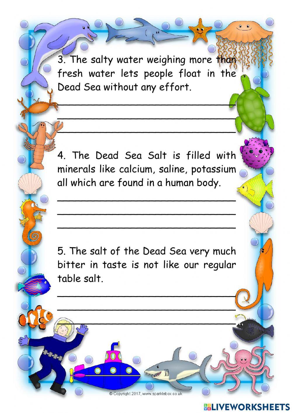The Dead Sea Facts