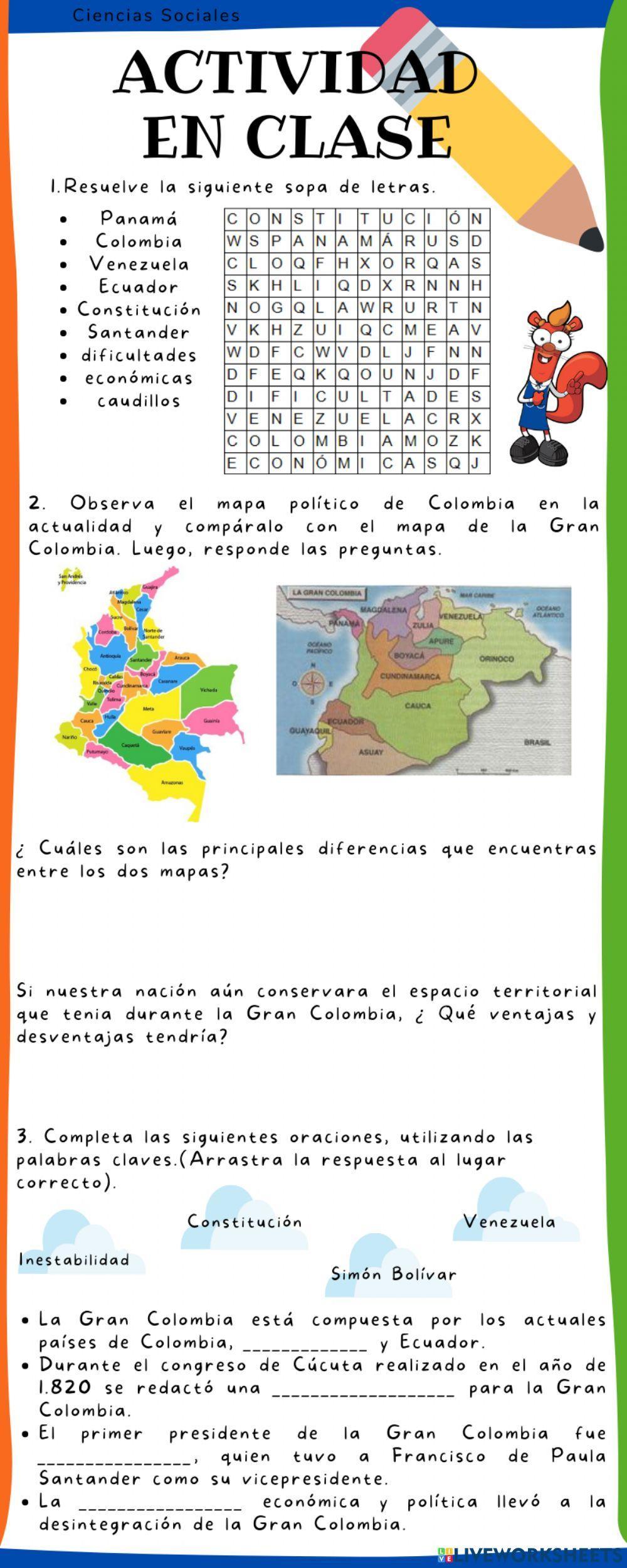 La gran Colombia