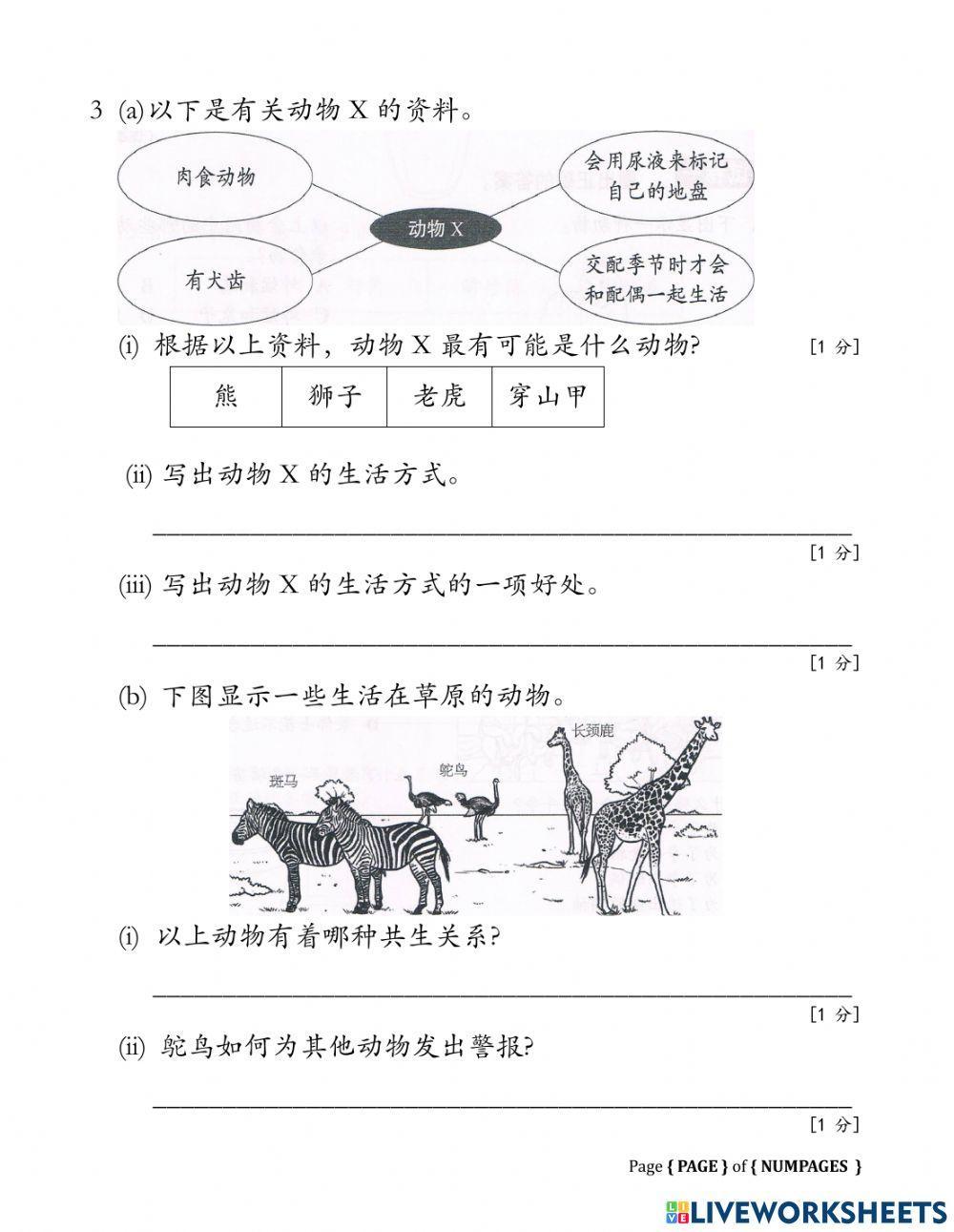 六年级科学评估