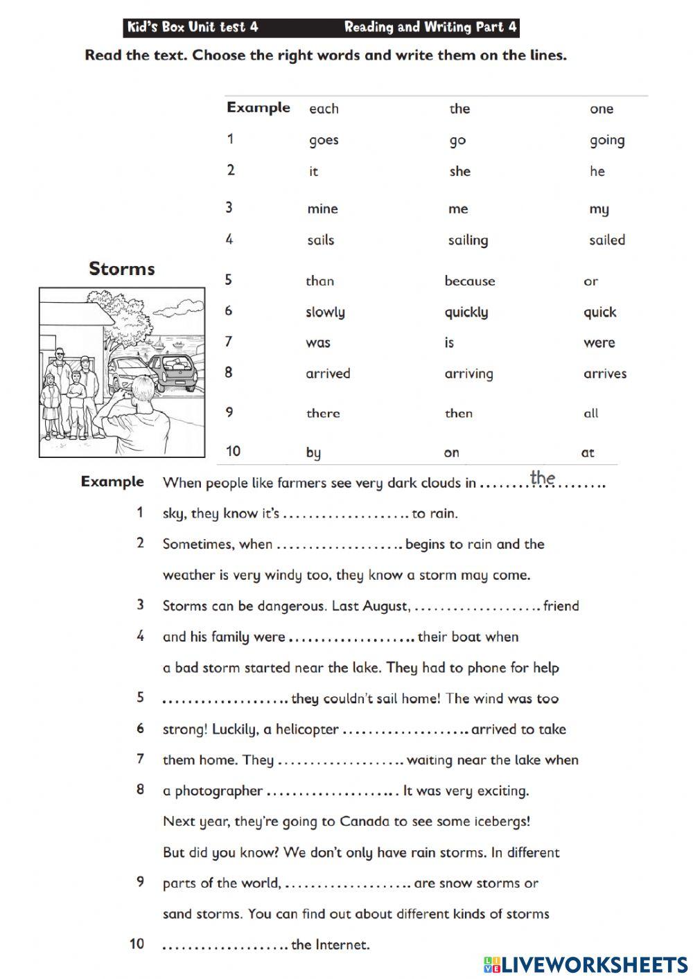 Reading Comprehension