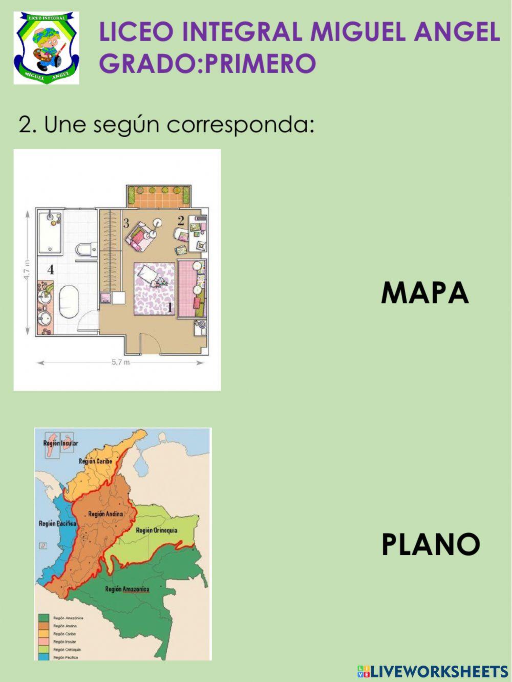 Mapas y planos