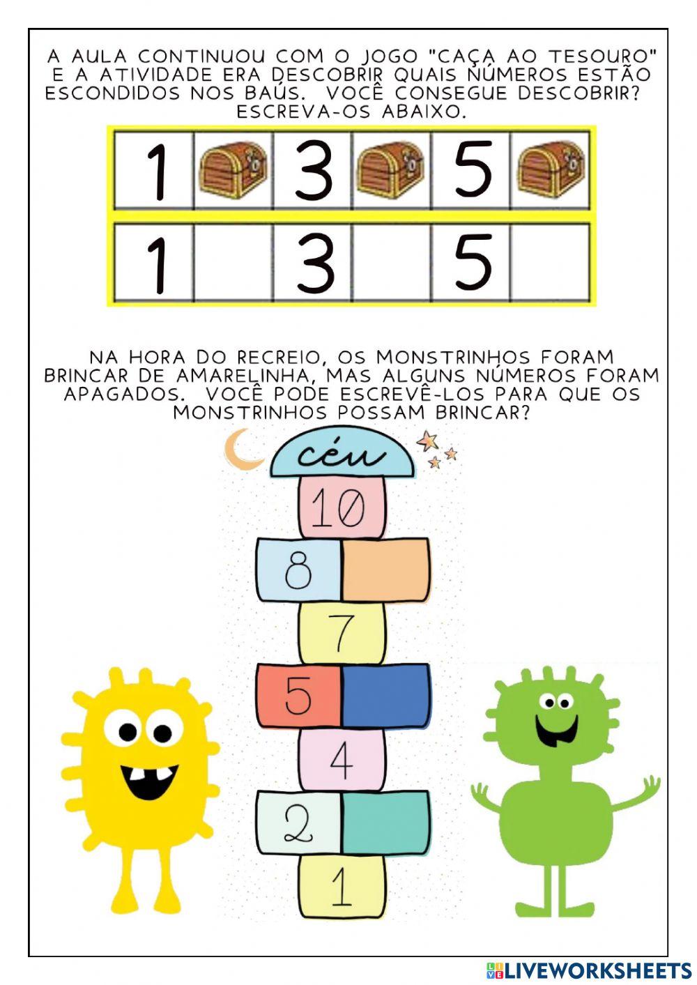 Monstrinho vai a escola