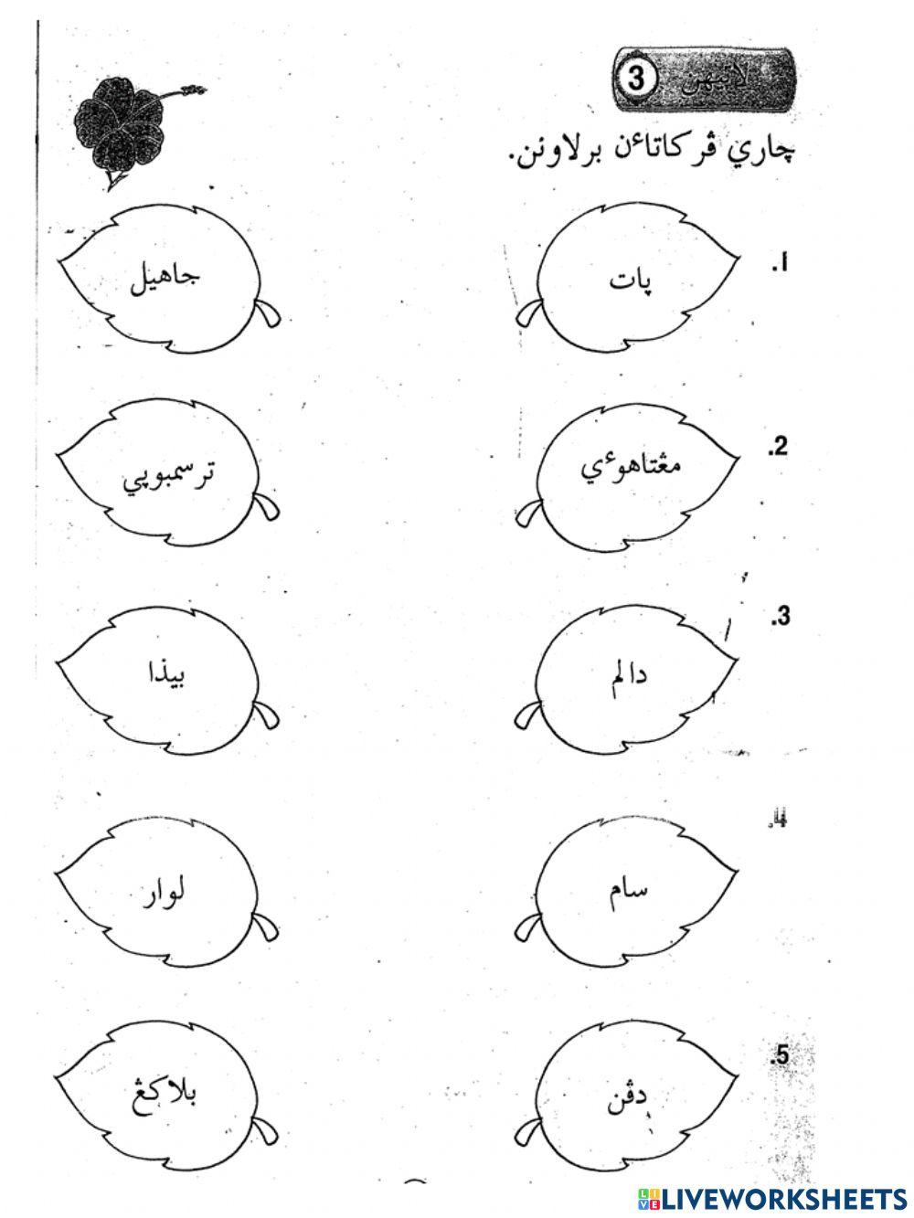 TAUHID T1 Pelajaran 9 latihan 3