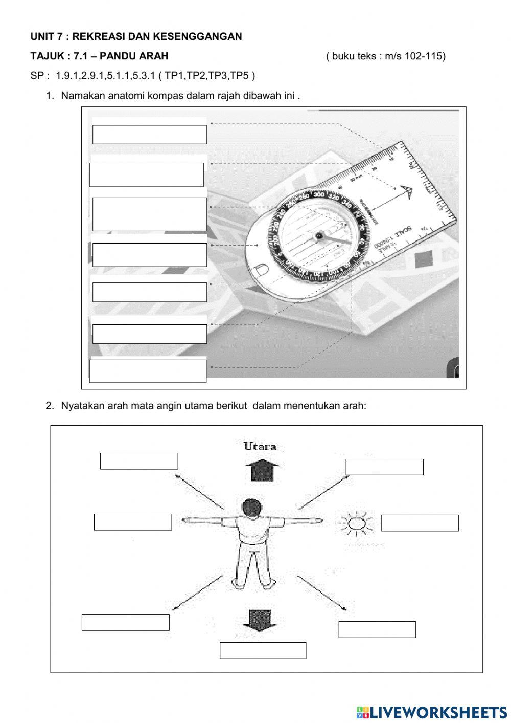 Pendidikan jasmani ting 3 PANDU ARAH
