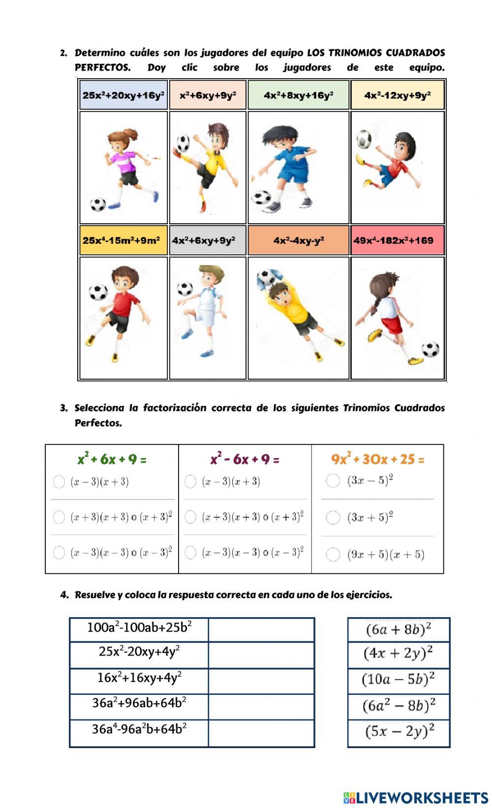 Factorización: Diferencia y TCP