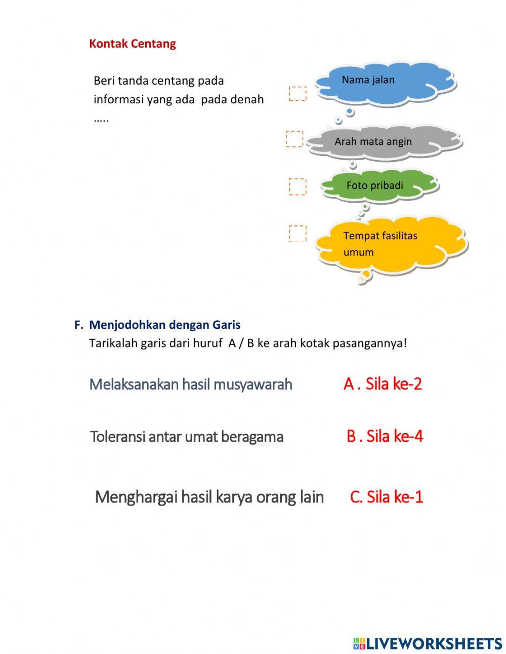 Kelas 5 tema 1 st 1 pb 3&4