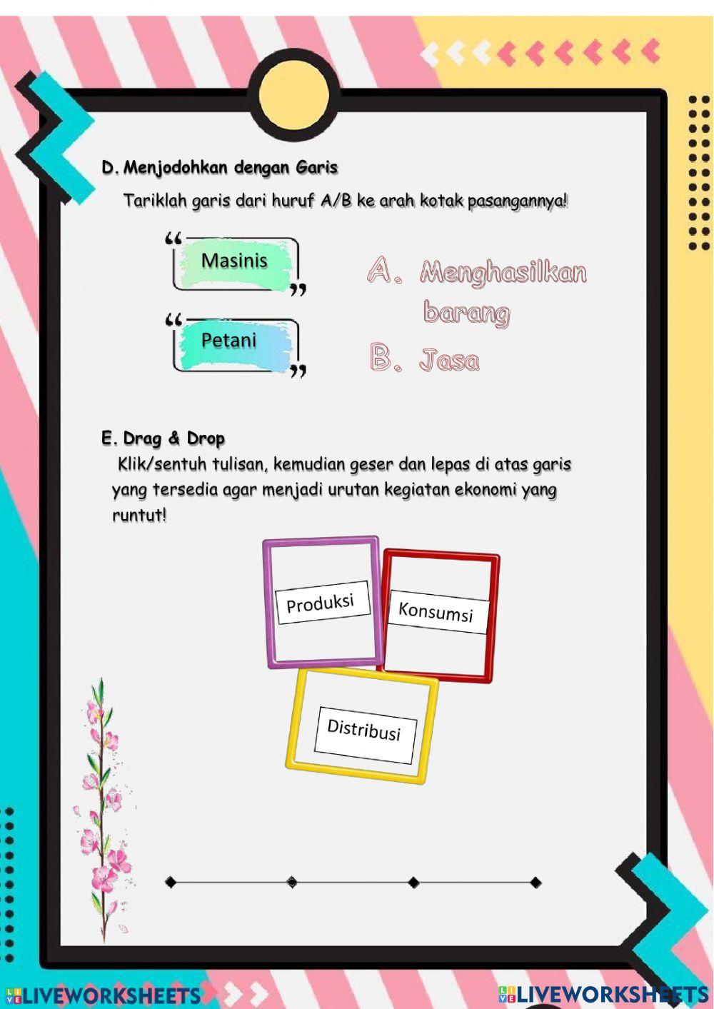 Kegiatan ekonomi kelas 4