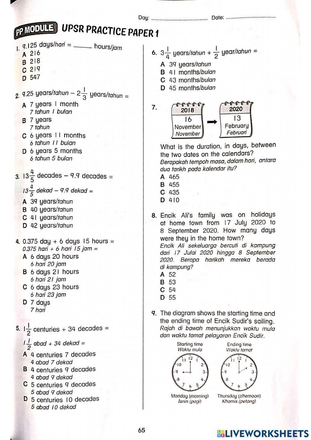 Modul aktiviti dlp booster page 65-68