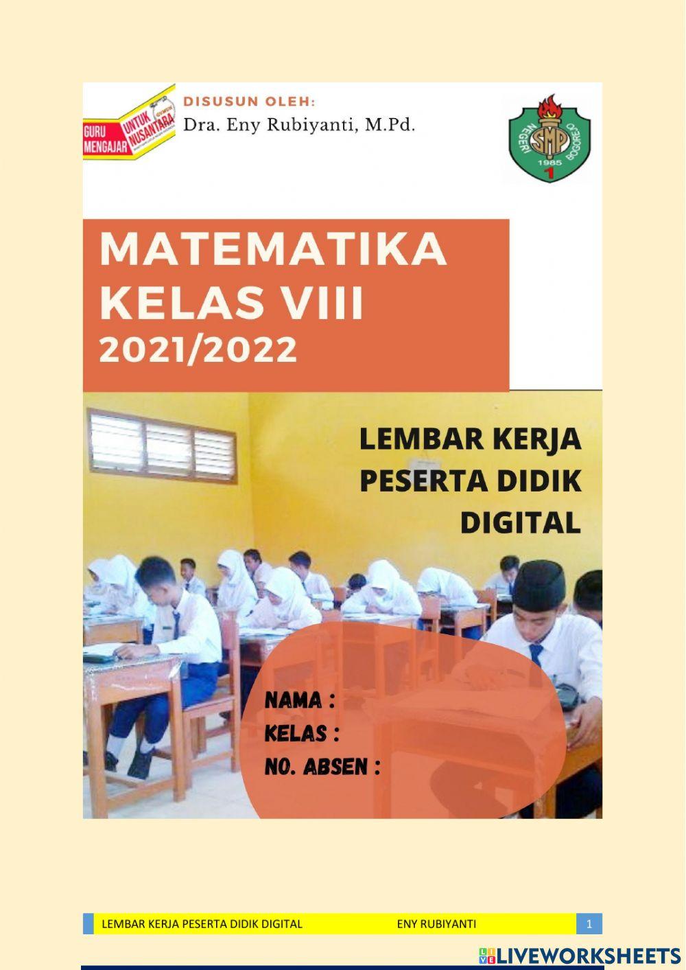 Lkpd Pola Bilangan kelas 8
