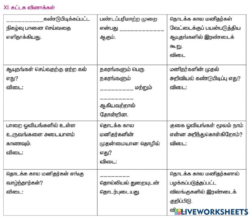 6.மனிதர்களின் பரிணாம வளர்ச்சி