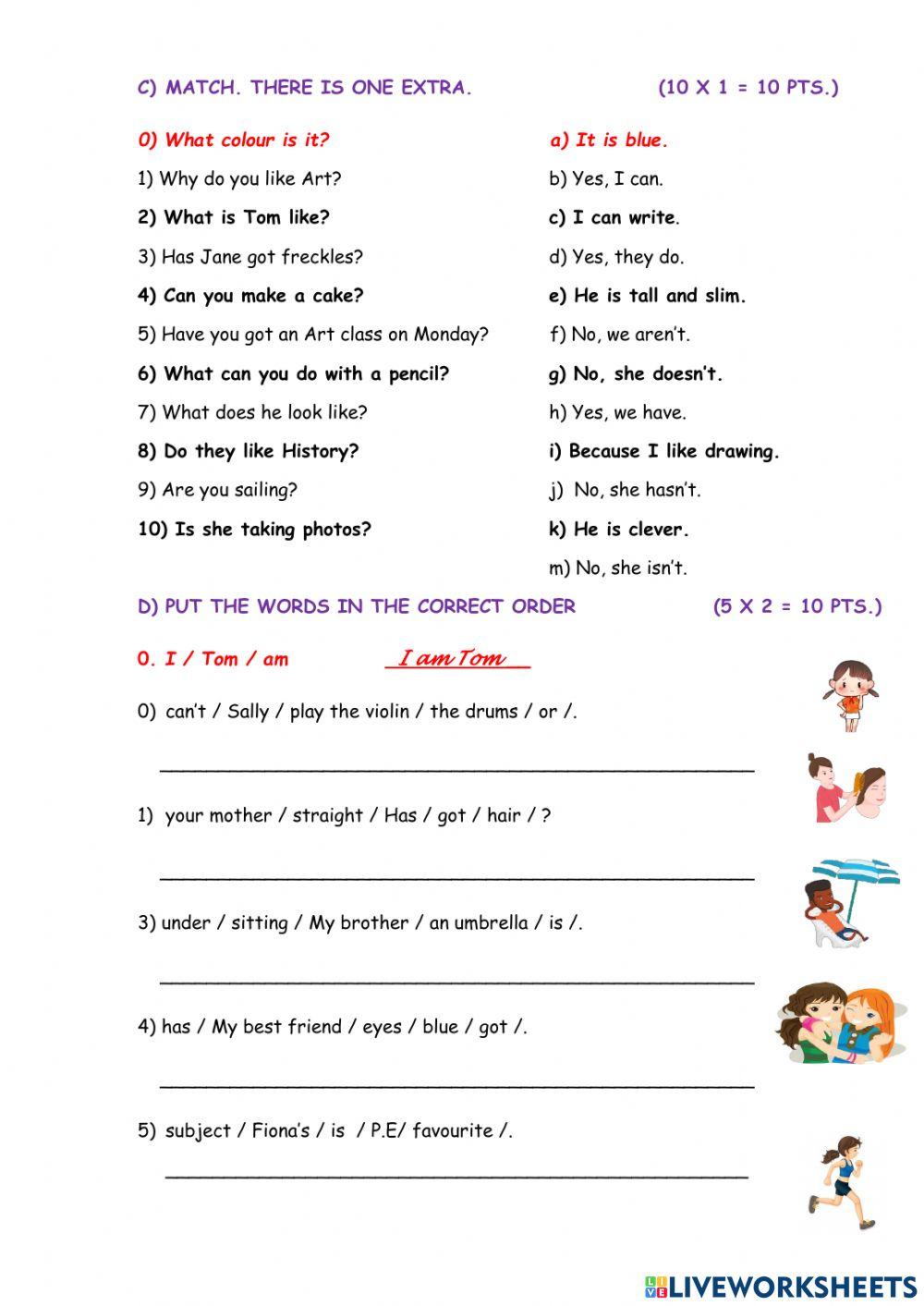 Level 3 Quiz 1 summer