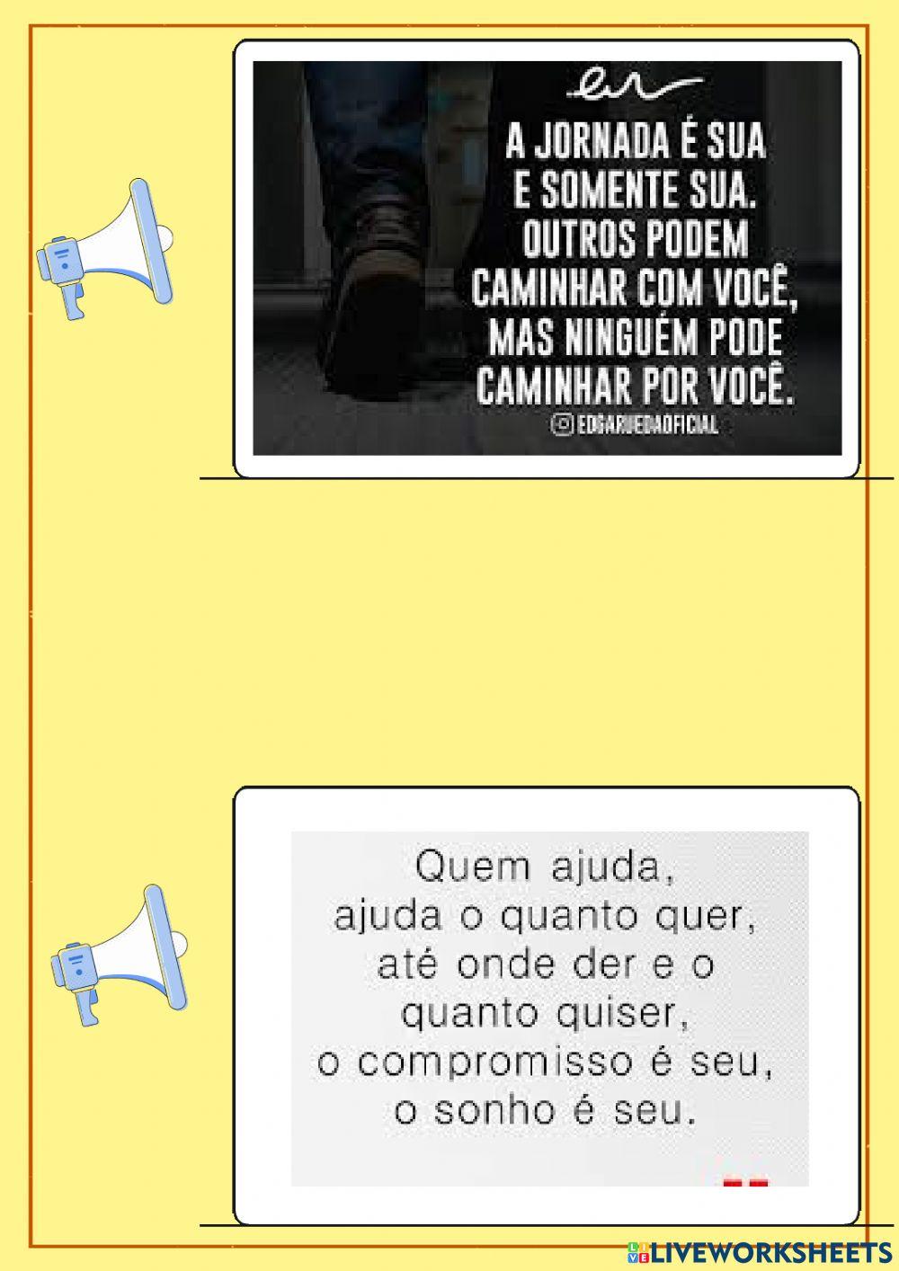 Agradecimentos aos alunos