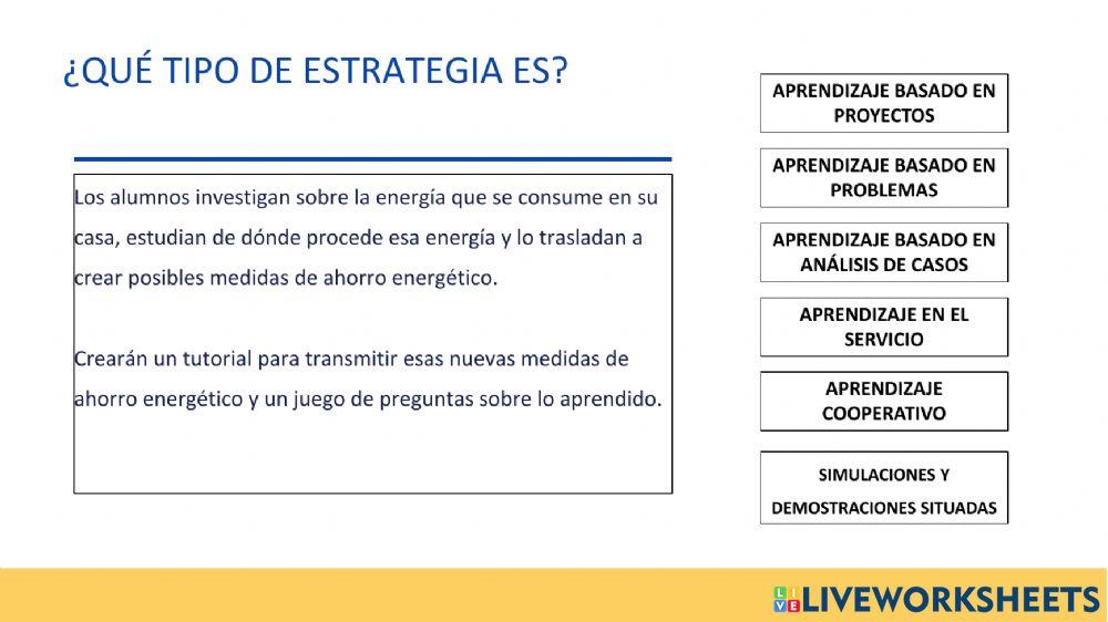 Estrategias docentes