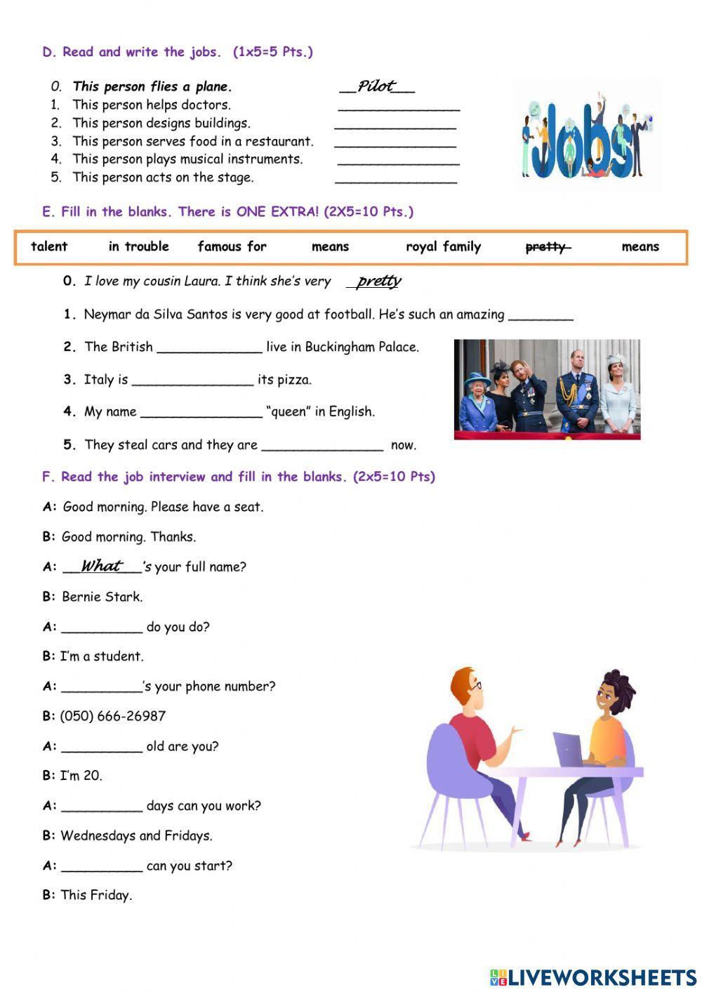Level 4 - Quiz 1 Summer