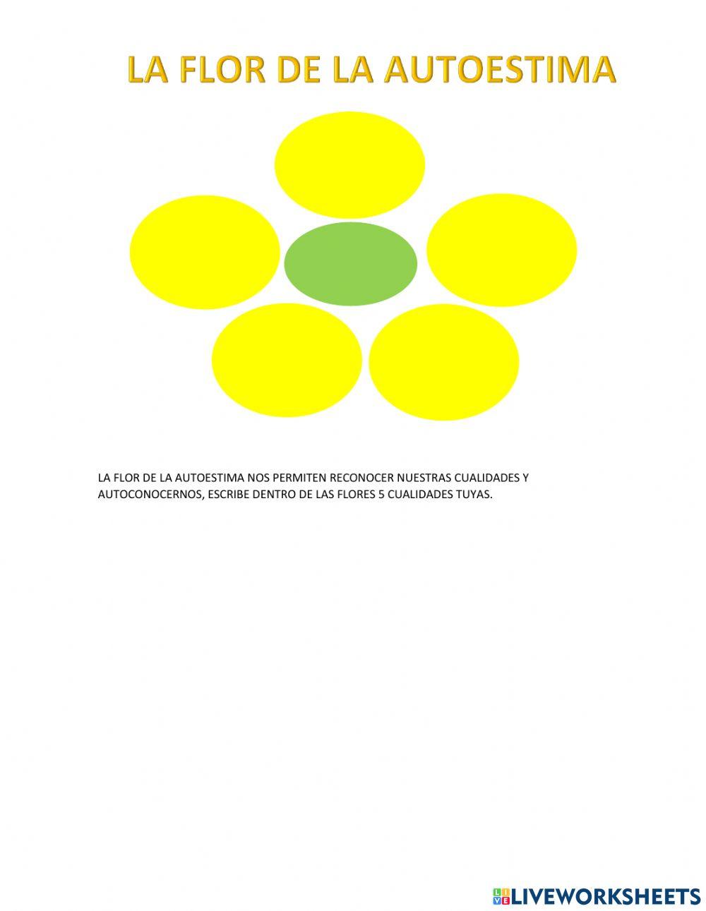 La flor de la autoestima