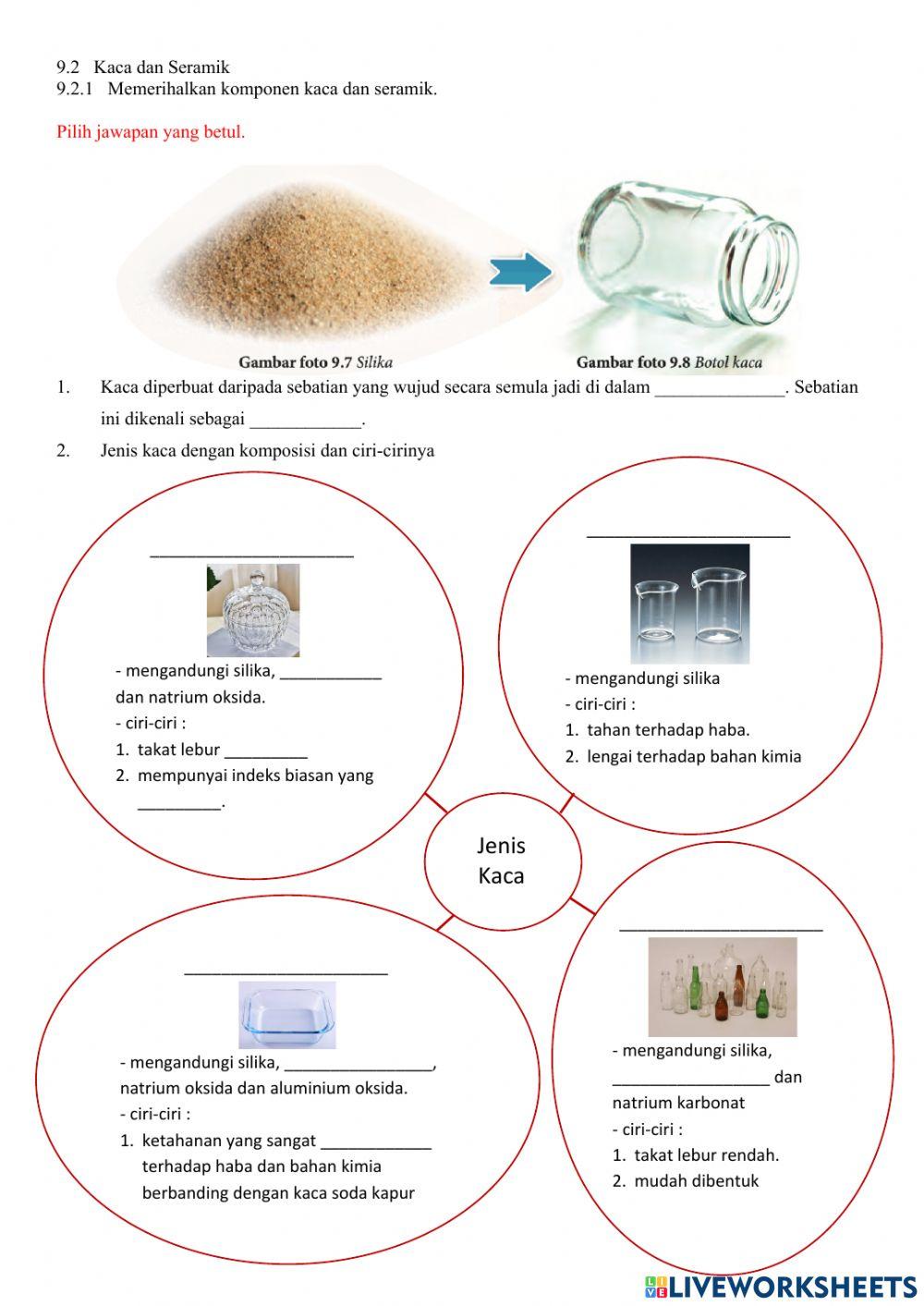 9.2 Kaca dan Seramik