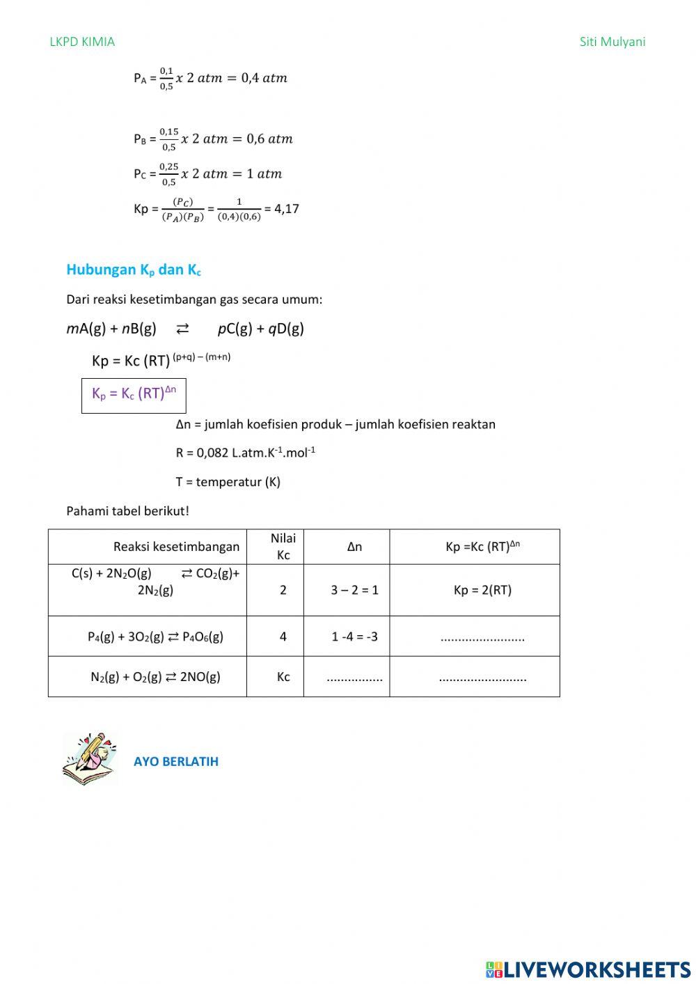 Kesetimbangan kimia-3