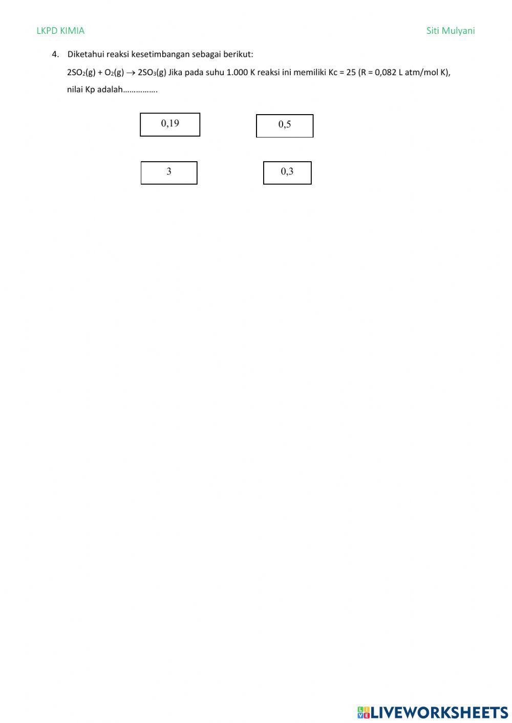 Kesetimbangan kimia-3