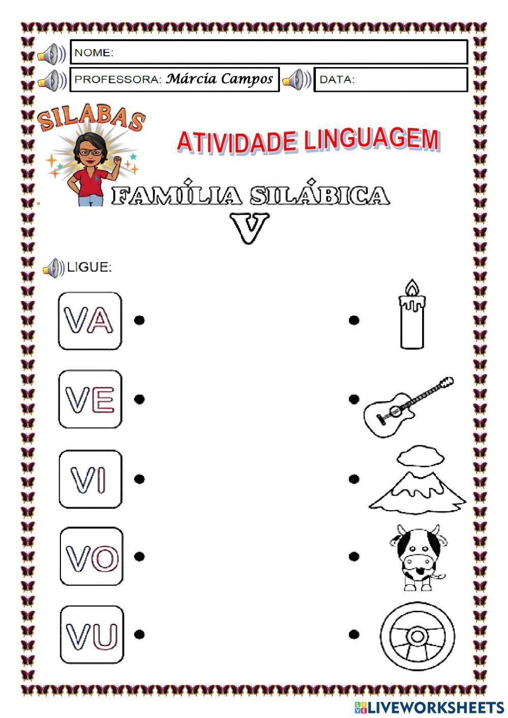 Família silábica V