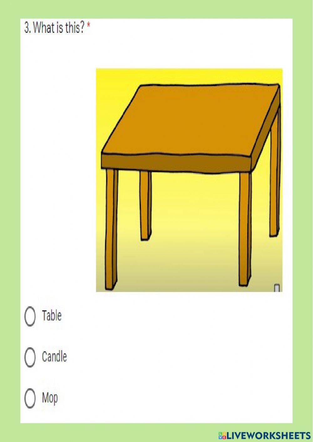 Things Around The House