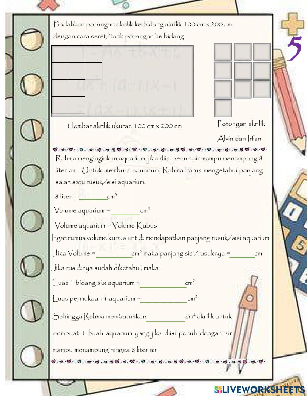 Bangun Ruang Sisi Datar-KUBUS