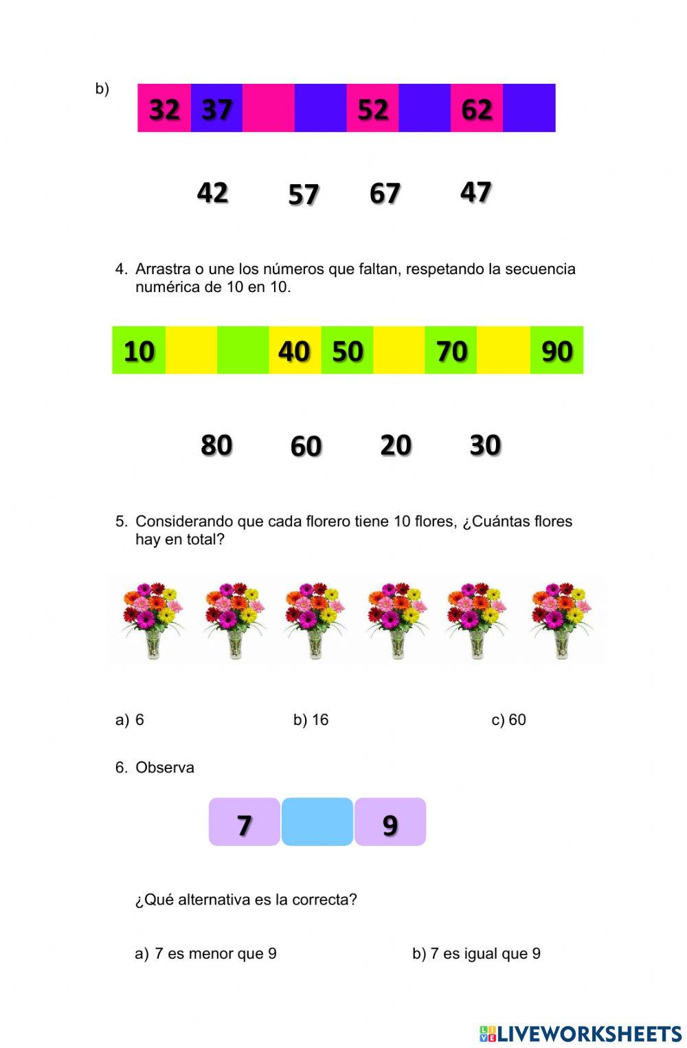 Refuerzo para Evaluación 2° Básico
