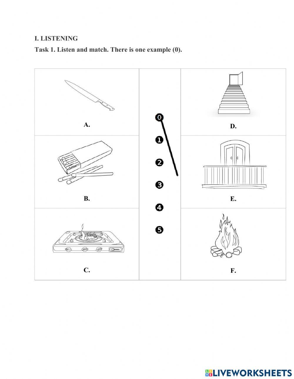 Listening G5 - test 1