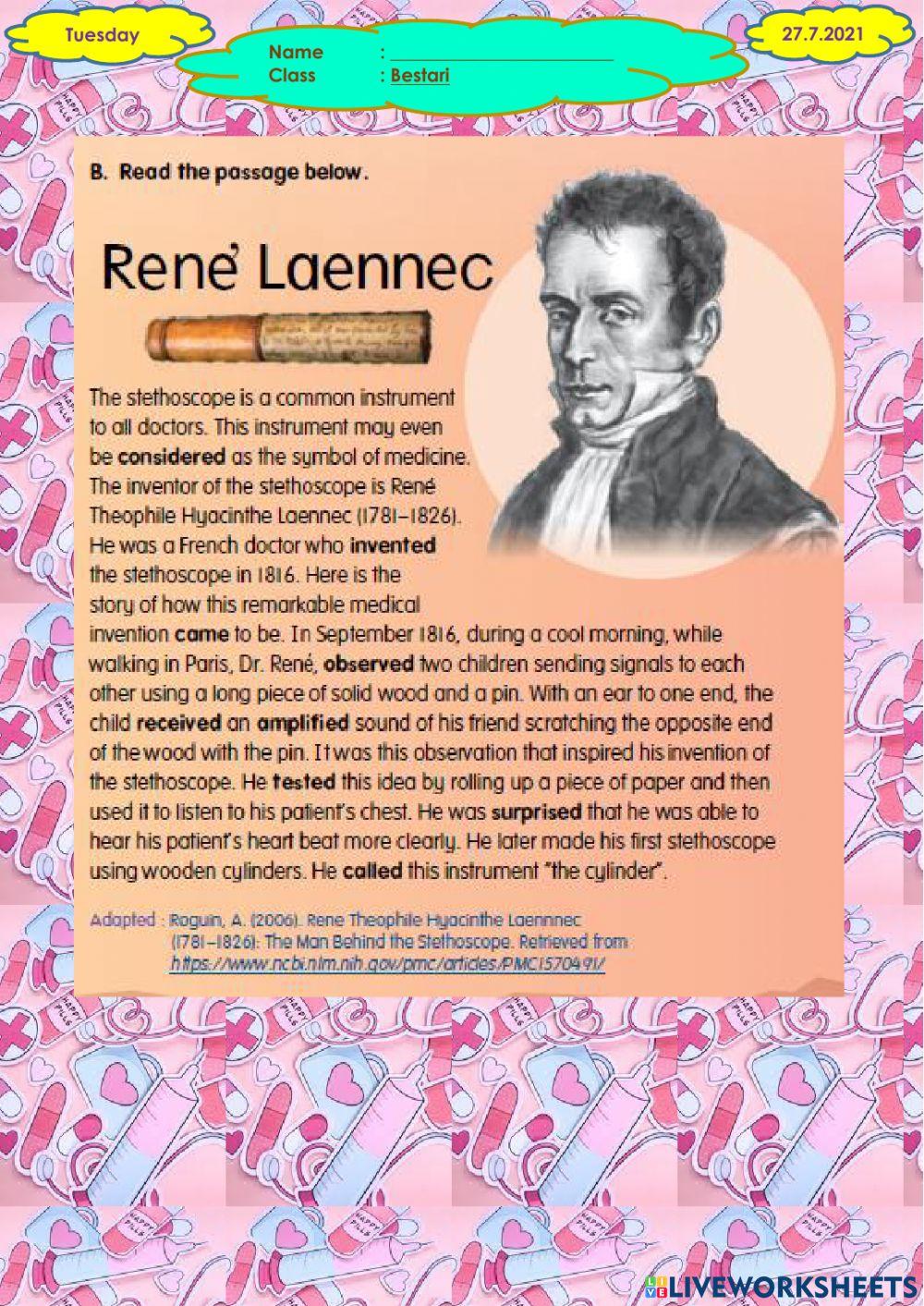 The Invention of Stethoscope